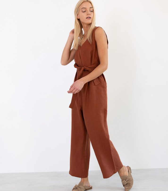 MADELINE Linen Jumpsuit